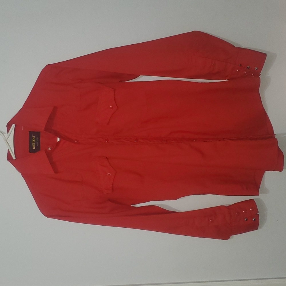 Roebuck mens vintage western dress shirt